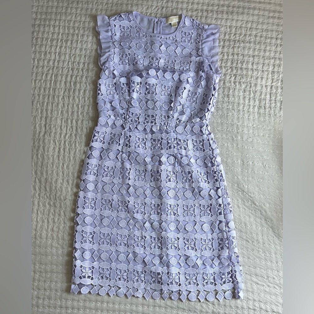 Michael Kors Lavender Lace Dress